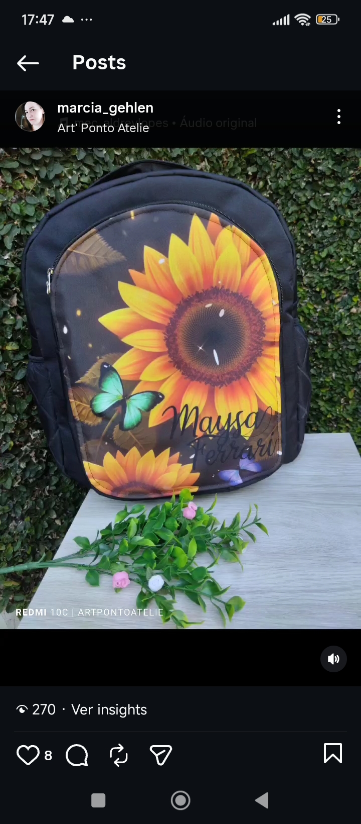 Costura criativa e personalizado